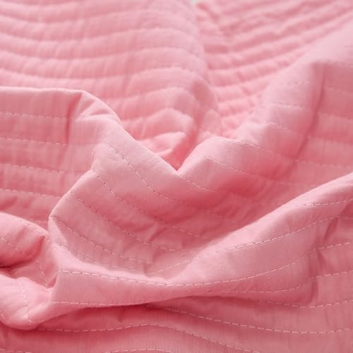 Quilted Body Pillow Cover, Striped Long Size 21"x54" Body Pillowcase 1PC Soft - Image 6