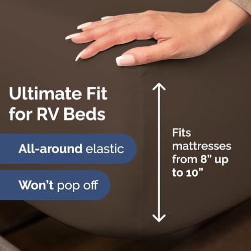 Short Queen Size 4 Piece Bed Sheet Set - Image 3
