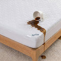 5-Sided Waterproof Mattress Protector, Noiseless Bedding Pad by RestTwillOfficial