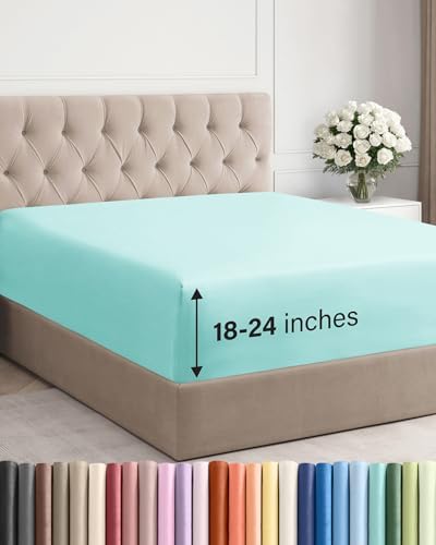 CGK Linens Extra Deep Full Fitted Sheet by CGKUnlimited