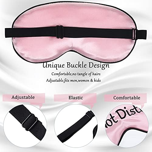 Geyoga 8 Pack Silk Funny Sleep Masks - Image 4