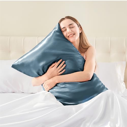 BEDELITE Satin Body Pillow Cover, 20x54 Inch - Image 2