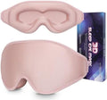 Sleep Mask 3D Eye Mask for Sleeping 100% Light Blocking Eye Covers by DecMetu
