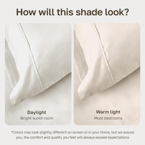 California Design Den Soft 100% Cotton Sateen Full Sheets - Image 4