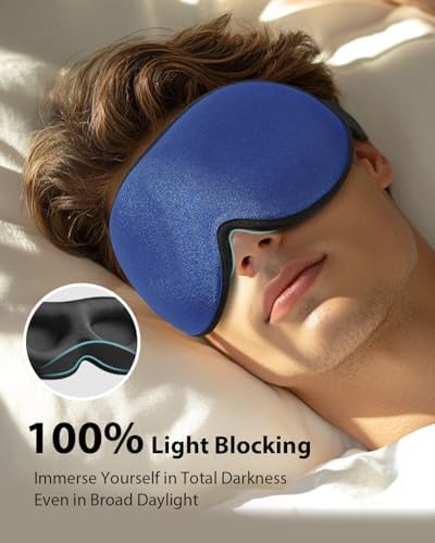 MABAO Weighted Sleep Mask, 100% Blackout Blindfold - Image 2