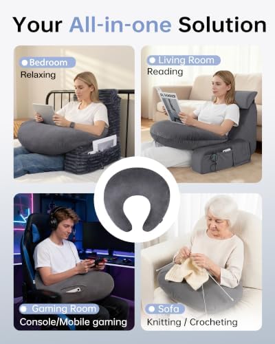 ENITYA U-Shaped Ergonomic Crochet Pillow - Image 7