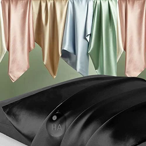 Silk Pillowcase 2 Pack, Mulberry Silk Pillow Cases Queen Size Set of 2 - Image 2