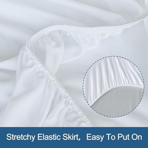 Full Size Mattress Protector Waterproof Pad Cover, 2 Pack - Image 4