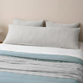 PHF Ultra Soft Waffle Body Pillowcase 20" x 54", Light Grey, No Insert by PHF