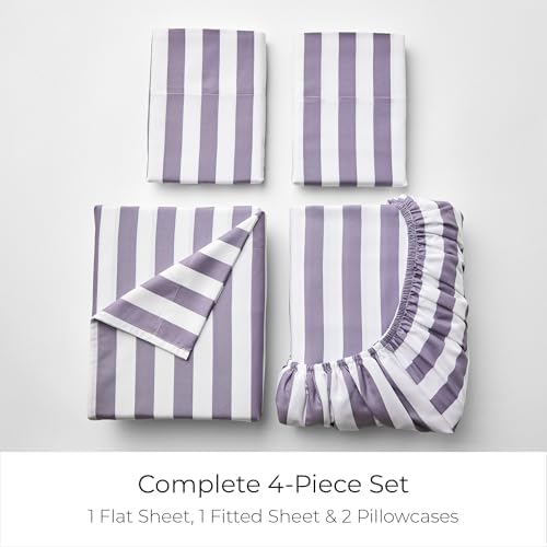 Mellanni Iconic 4-PC, Ultra Soft Sheet Set - Image 3