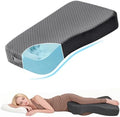 Knee Pillow for Side Sleepers, 100% Memory Foam Filling Leg Pillow for Side by MINUPWELLHome