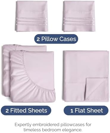 Split King Size 5 Piece Sheet Set - Image 2
