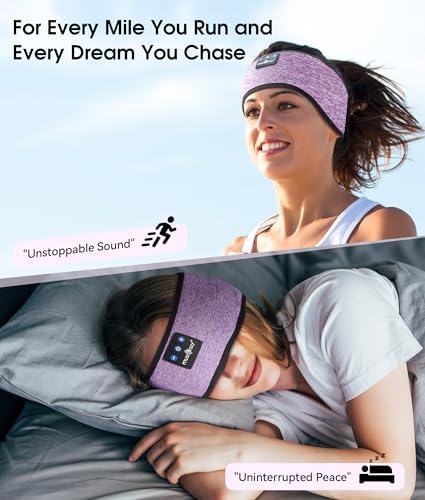 MUSICOZY Bluetooth 5.4 Sleep Headphones Headband Sports Wireless Audio - Image 2