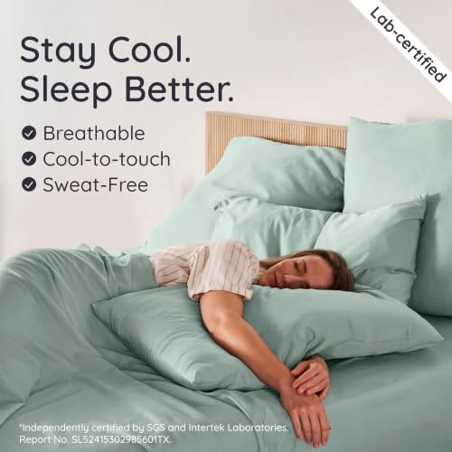 Bambaw 100% Viscose Derived from Bamboo Pillowcase Standard Size – Set of 2 - Image 3