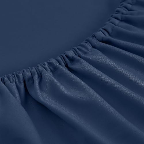 FreshCulture King Fitted Sheets, Bulk Pack of 6, Deep Pocket, Soft Microfiber - Image 2