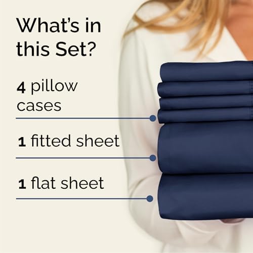 Cal King 6 Piece Bed Sheet Set - Image 2