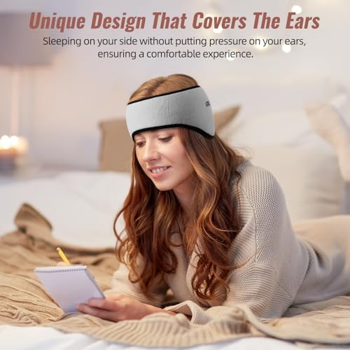 Sleep Mask & Earmuffs for Sleep - 2 in 1 Ear & Eye Mask - Image 4