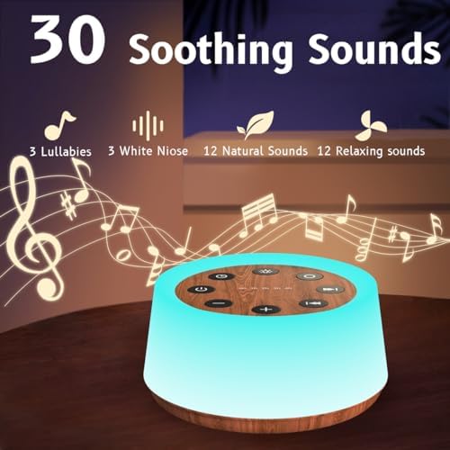 ColorsNoise Sleep Sound Machine White Noise Machine - Image 3