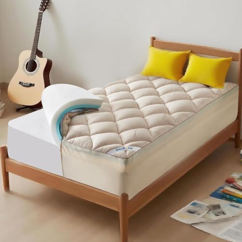 Bedlore Memory Foam Mattress Topper Twin XL by Bedlore