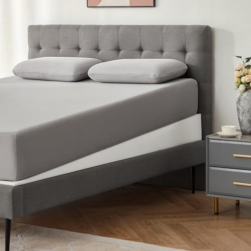 Lazyzizi Mattress Wedge Only, 7-Inch Queen Inclined Bed Wedge Mattress Topper - Image 2