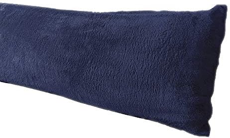 Extra Soft Body Pillow Cover, Sherpa/Microplush Material, 20x54 Inches by AUCOCU