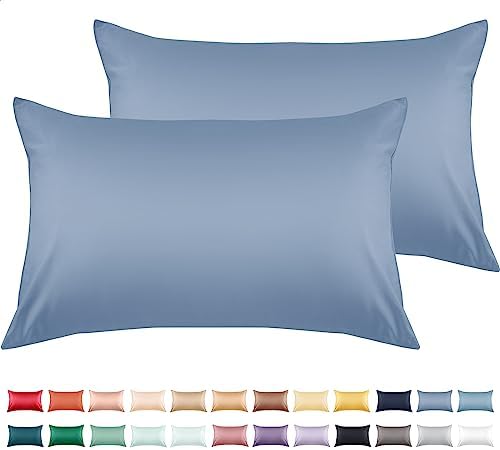 Warmstar Cotton Pillow Cases Standard Size Set of 2, 600 Thread Count by Warmstar