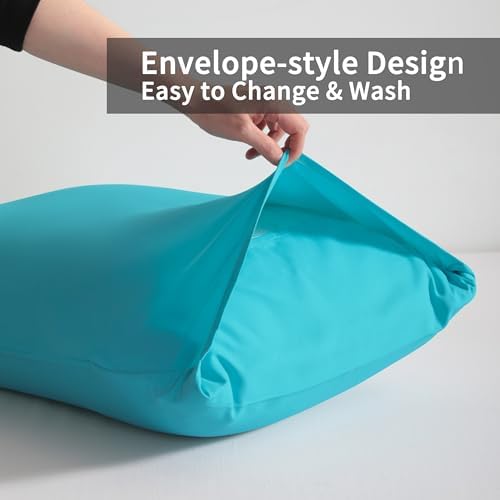 King Pillow Cases, 2 Pack, 20x36 in, Microfiber - Image 4