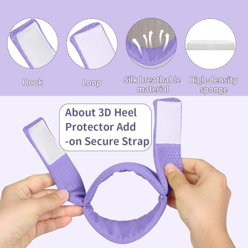 Add-on Secure Strap Prevent 3D Heel Protector from Shifting or Falling Off - Image 4