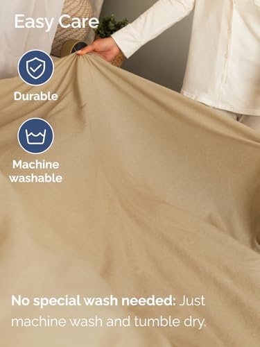 CGK Linens Extra Deep Split King Fitted Sheet Only - Image 5