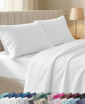 California Design Den Soft 100% Cotton Sateen Full Sized Bed Sheets Set by CaliforniaDesignDen
