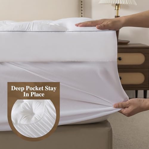 WhatsBedding 5 Inch Memory Foam Mattress Topper - Image 5