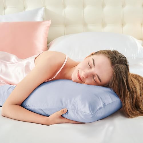 BEDELITE Satin Body Pillow Cover, 20x54 Inch, Evening Haze - Image 5