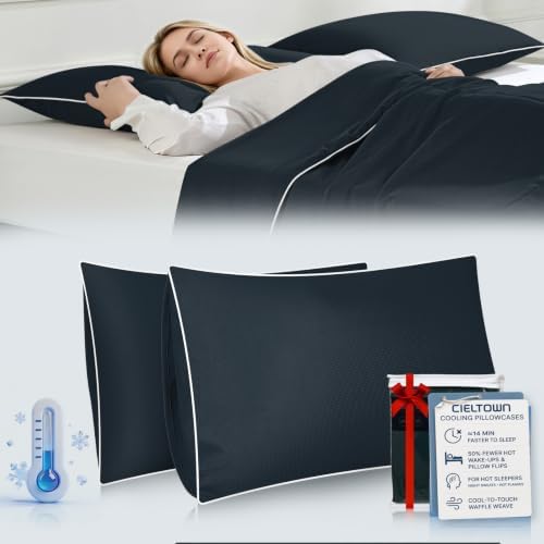 Cooling Pillow Cases for Hot Sleepers: Fall Asleep About 14 Minutes Faster by Unknown