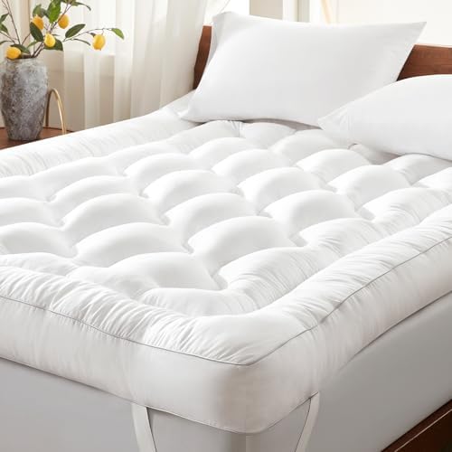 4 Inch Memory Foam Mattress Topper Back Pain Relief Full Size by Decroom