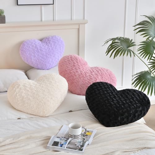 Heart Pillow, Soft Heart Shaped Pillow - Image 6