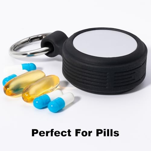 Premium Carrying Case – Small Metal Travel Pill Box, Waterproof Pill Container - Image 5