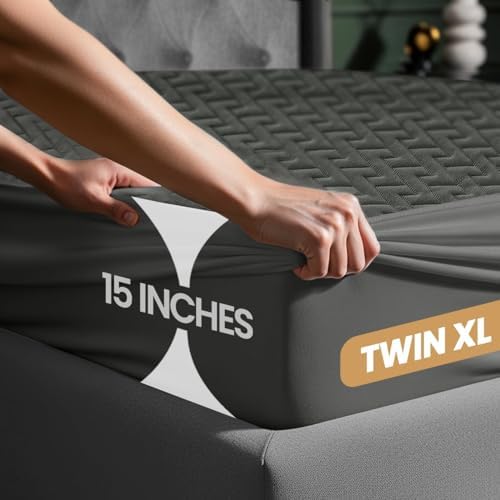 Premium Waterproof Mattress Protector Twin XL Size - Image 2