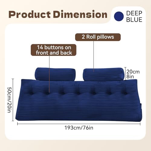 Lovehavren Headboard Pillow King - Image 2