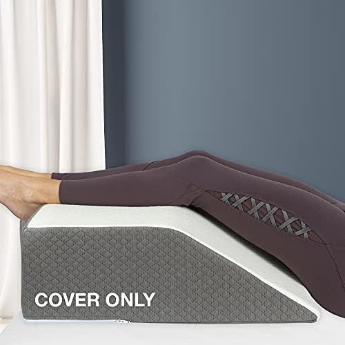 Kölbs Leg Elevation Pillow Cover | Chic Jacquard Cover Bed Wedge Pillow Case by Kolbs