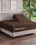 CGK Linens Extra Deep Flex Top Split Head King Fitted Sheet Only by CGKUnlimited
