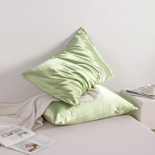 NTBAY 12 Pack Satin Queen Pillowcases - Image 2