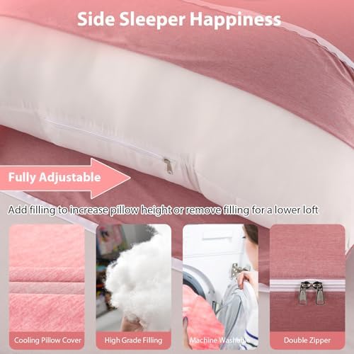 BATTOP Pregnancy Pillows for Sleeping- U Shaped Full Body Maternity Pillow - Image 5