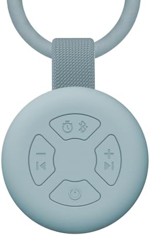 Portable Baby Sound Machine 15 Hours Battery Life, Clips on Baby Stroller.Slate by jaroco