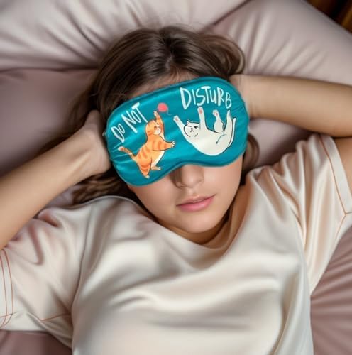 ANTI BASIC Funny Silk Sleep Masks - Image 4