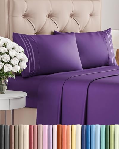 King Size 4 Piece Sheet Set by CGKUnlimited