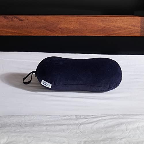 Tempur-Pedic All-Purpose Memory Foam Travel Pillow, Peanut-Shaped Lumbar Pillow - Image 2