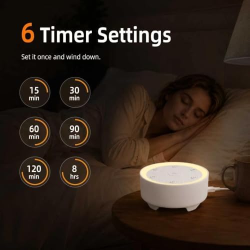 Kipcush White Noise Machine for Sleeping, Baby & Adults, High-Fidelity - Image 5