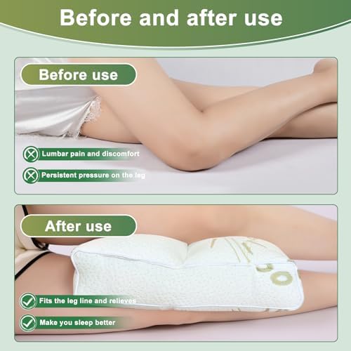 MINUPWELL Knee Pillow for Side Sleepers - Image 6