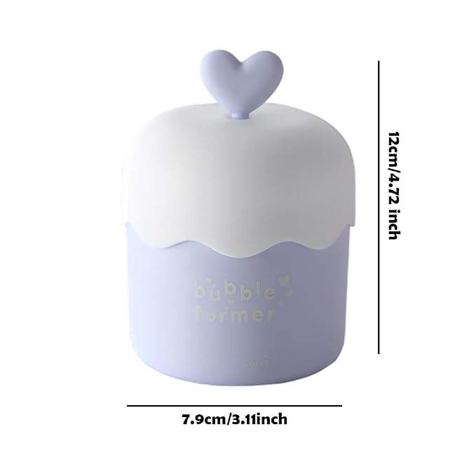 Face Wash Foam Maker, Facial Cleanser Foam Cup Froth Whip Bubble Maker Skin - Image 2
