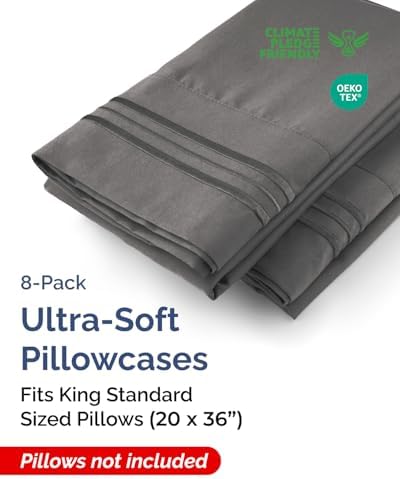 King Standard Pillow Cases Set of 8 - Image 2